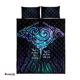 Aotearoa Maori Te Whai Rahi Quilt Bed Set Tala - Nowhere You Could Go That I Won't Be With You LT7