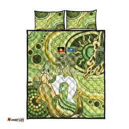 2026 NAIDOC Week 50 Years Deadly Quilt Bed Set Flows of Time LT7