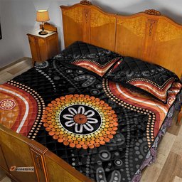 Australia Aboriginal Art Quilt Bed Set Indigenous Proud LT14