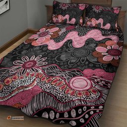 Australia NAIDOC Week 2026 Quilt Bed Set Aboriginal Contemporary Art LT7