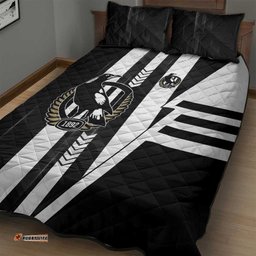 Collingwood Magpies Quilt Bed Set Modern Geometric Sports Graphic Style TS04