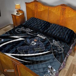 Carlton Navy Quilt Bed Set Captain With Aboriginal Art DT05