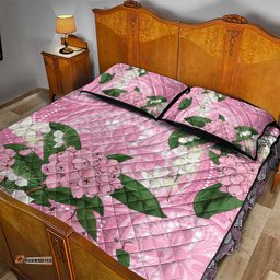 Australia Lilly Pilly Riberry Quilt Bed Set Aussie Native Flowers Indigenous Art LT14