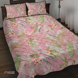 Australia Galah Cockatoo Quilt Bed Set Eolophus Soseicapilla Couple Seamless Style LT14