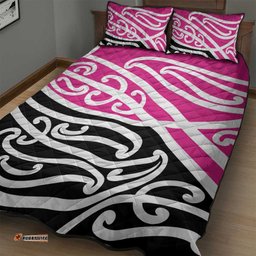 All Pink New Zealand Kowhai Ngutukak Quilt Bed Set LT9
