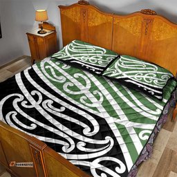 Green Fern New Zealand Kowhai Ngutukak Quilt Bed Set LT9