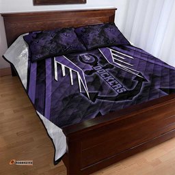 Fremantle Football Quilt Bed Set Dockers Anchor Sporty Style DT05
