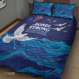 Bondi Beach Pray For Australia Quilt Bed Set LT9