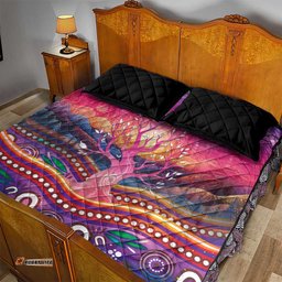 NAIDOC Week 2026 Quilt Bed Set Eternal Spirit Tree LT05