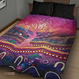 NAIDOC Week 2026 Quilt Bed Set Eternal Spirit Tree LT05