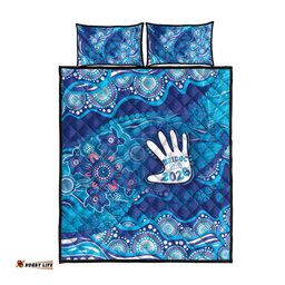 NAIDOC Week 2026 Quilt Bed Set Turtle Dream On The Waves DT05