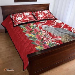 Blue Galah Mutation Christmas Australia Quilt Bed Set Falalalala Galalah Bottlebrush Red Aboriginal Art LT14