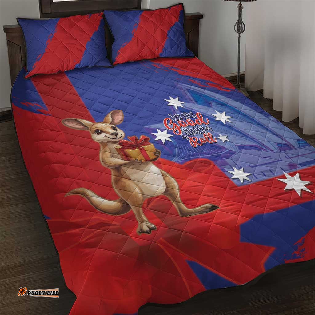 Happy Boxing Day Australia Quilt Bed Set Let The Good Time Roll! LT14