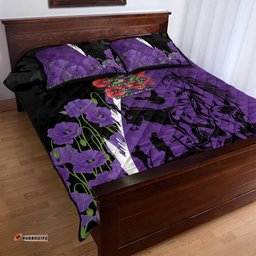Australia ANZAC Day Quilt Bed Set Animals of War - Lest We Forget LT7