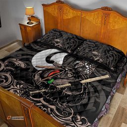Aotearoa Hei Matau Quilt Bed Set Haka Kiwi Mix Maori Mangopare LT14