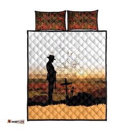 Australia And New Zealand ANZAC Day Quilt Bed Set Battle Of Beersheba LT05