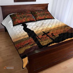 Australia And New Zealand ANZAC Day Quilt Bed Set Battle Of Beersheba LT05