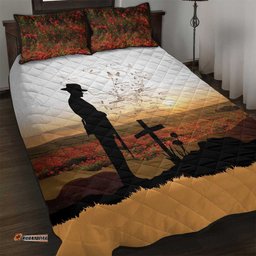 Australia And New Zealand ANZAC Day Quilt Bed Set Battle Of Beersheba LT05