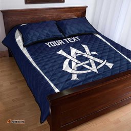 Custom Victoria Cricket Quilt Bed Set Go Champions - Sporty Style LT14