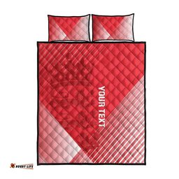 Custom England Cricket Quilt Bed Set Go Champions Sporty Style LT14