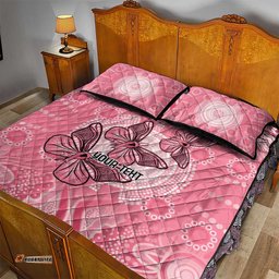 Personalized Pink Butterfly Spirit Quilt Bed Set Australias Breast Cancer Awareness LT9