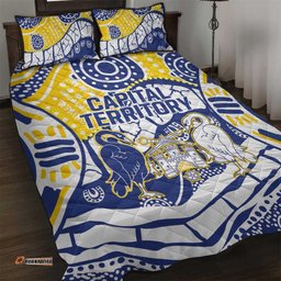 Australian Capital Territory Quilt Bed Set For The King The Law And The People LT9
