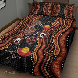 NAIDOC Week 2026 Quilt Bed Set Together We Rise Together We Stay Deadly LT9