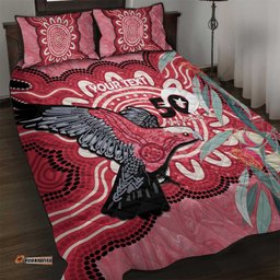 Personalised Australia Galah NAIDOC Week 2026 Quilt Bed Set 50 Years of Deadly Aboriginal Art LT14