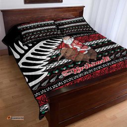 New Zealand Kiwi Santa Christmas Quilt Bed Set He Wairua Kirihimete LT9