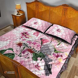 Personalised Australia Day Quilt Bed Set Pink Parrot Bird Opal Art LT9