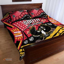 South Australia Festival State Wine State Quilt Bed Set LT9