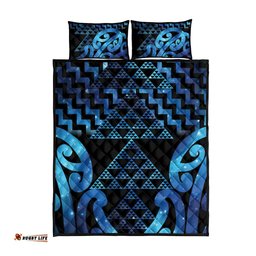 Taniko Motifs Matariki New Zealand Quilt Bed Set NZ Niho Taniwha Poutama LT14