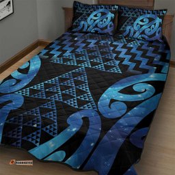 Taniko Motifs Matariki New Zealand Quilt Bed Set NZ Niho Taniwha Poutama LT14
