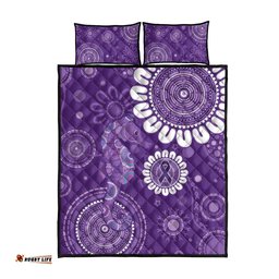 Sea Horse Australia Epilepsy Awareness Quilt Bed Set LT9
