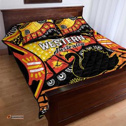 Western Australia Golden State Quilt Bed Set LT9