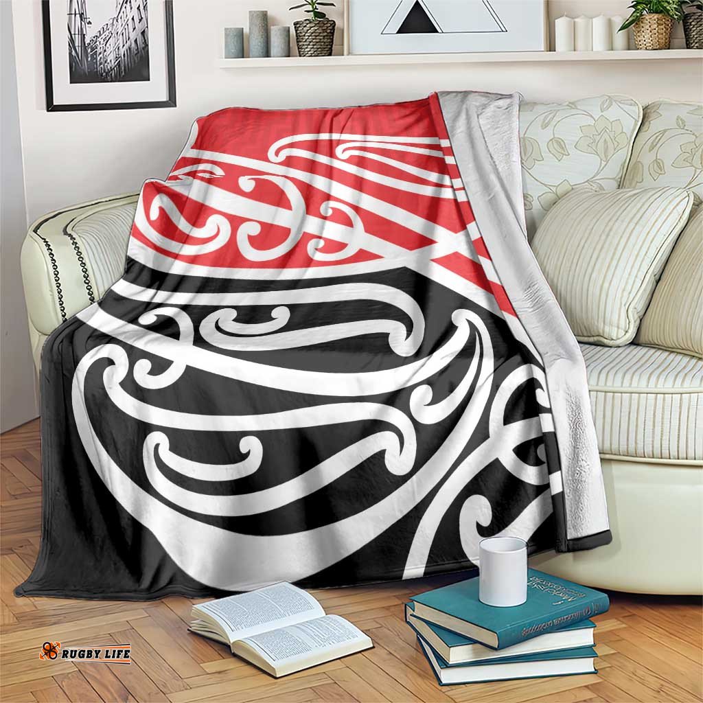 All Red New Zealand Kowhai Ngutukak Blanket LT9