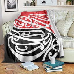 All Red New Zealand Kowhai Ngutukak Blanket LT9