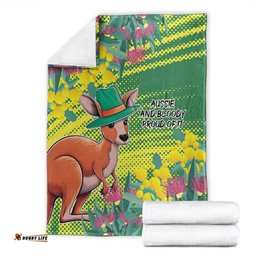 Aussie and Bloody Proud of It Blanket Happy Australia Day LT9