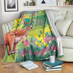 Aussie and Bloody Proud of It Blanket Happy Australia Day LT9