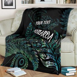 Aotearoa Personalized Lawn Bowls Maori Blanket New Zealand Paua Shell Tribal Silver Fern LT7