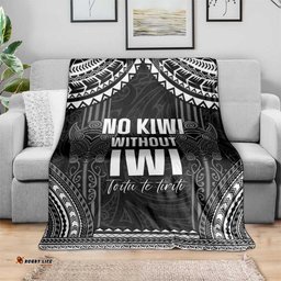 Aotearoa Toitu Te Tiriti Blanket No Kiwi Without Iwi LT05