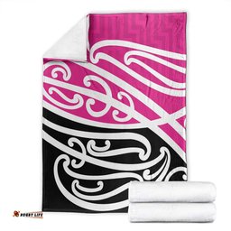 All Pink New Zealand Kowhai Ngutukak Blanket LT9