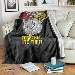 Aotearoa and Niue Mo Te Tiriti Blanket New Zealand Honour The Treaty Ake!Ake!Ake! LT9