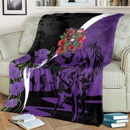 Australia ANZAC Day Blanket Animals of War - Lest We Forget LT7