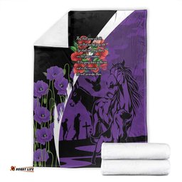 Australia ANZAC Day Blanket Animals of War - Lest We Forget LT7