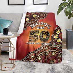 Australia Indigenous NAIDOC Week 2026 Blanket 50 Years Of Deadly LT05