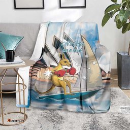 Australia Sailing Blanket Life Is Better On A Boat LT14