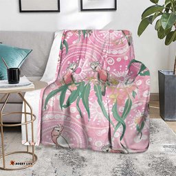Australia Galah Aboriginal Blanket Breast Cancer Awareness LT7