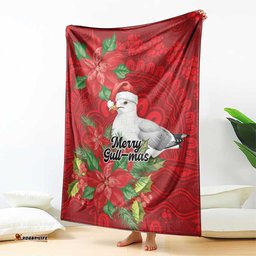 Australian Silver Gull Blanket Aboriginal Inspired Christmas LT9
