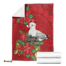 Australian Silver Gull Blanket Aboriginal Inspired Christmas LT9